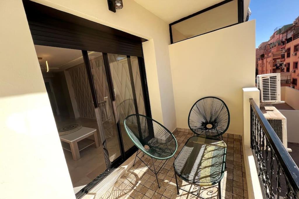 E-Appartement De Luxe Centre Gueliz Piscine Parking Fibre Netflix Marraquexe Exterior foto