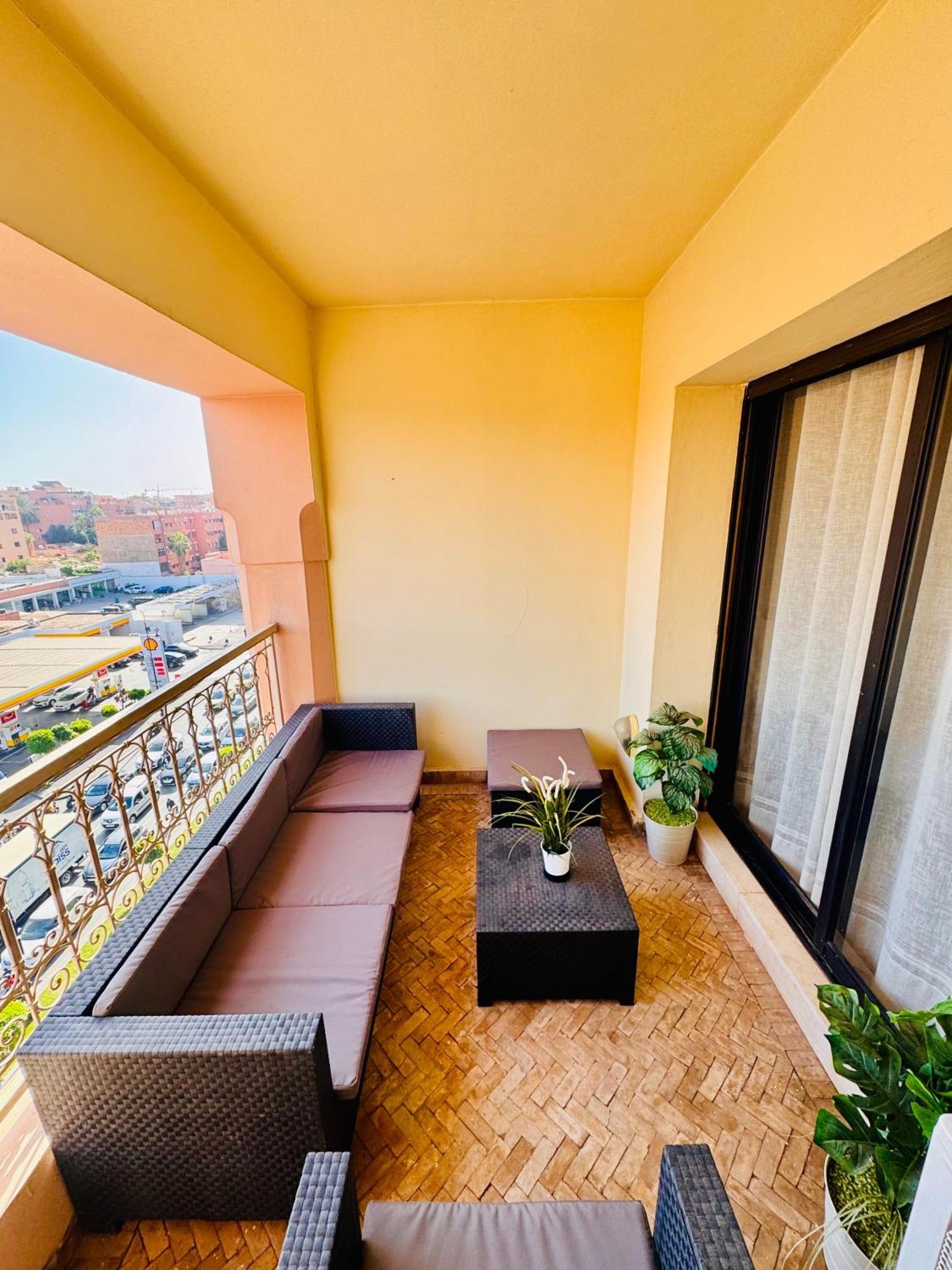 E-Appartement De Luxe Centre Gueliz Piscine Parking Fibre Netflix Marraquexe Exterior foto